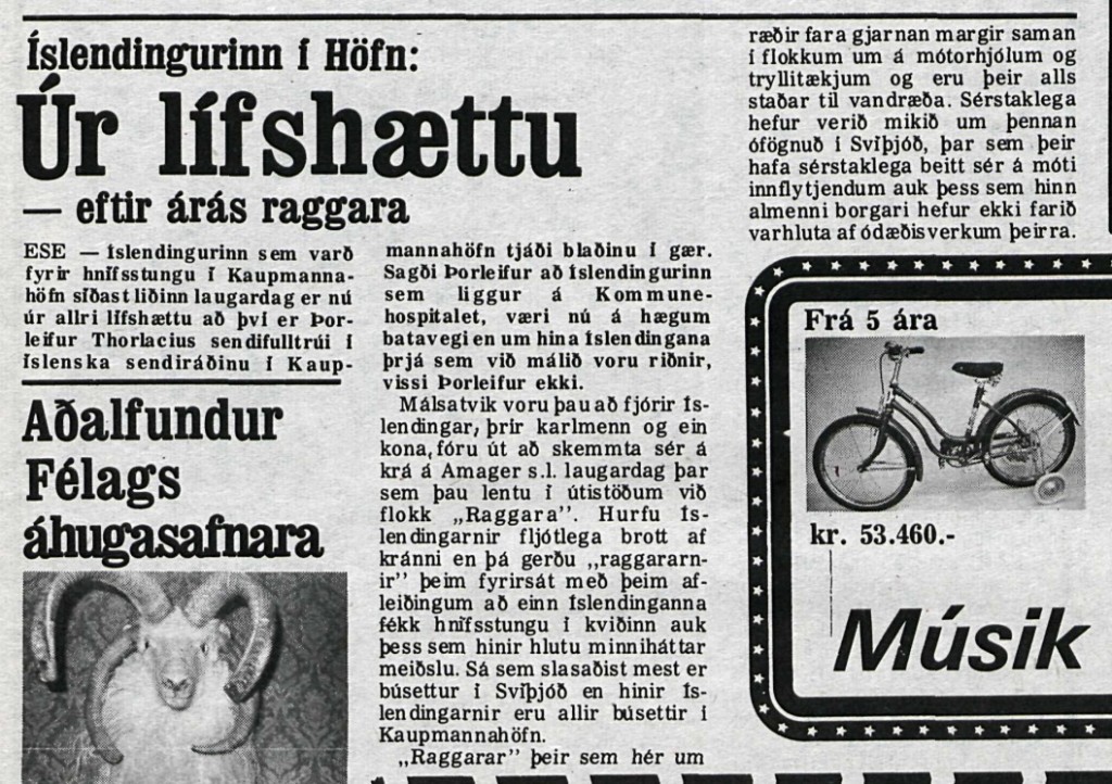 Í maí 1979 birtist þessi frétt í Tímanum.