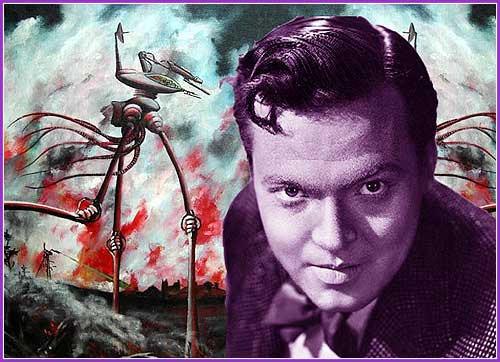 Orson Welles var kornungur leikari og leikstjóri sem skaust upp á stjörnuhimininn með snilldarlegu útvarpsleikriti.