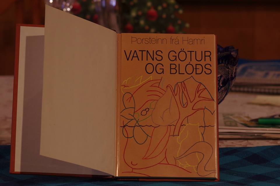 Þorsteinn frá Hamri: Vatns götur og blóðs. 