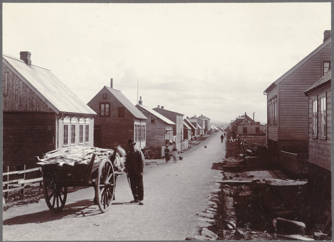 Reykjavík með augum Howells, um 1900