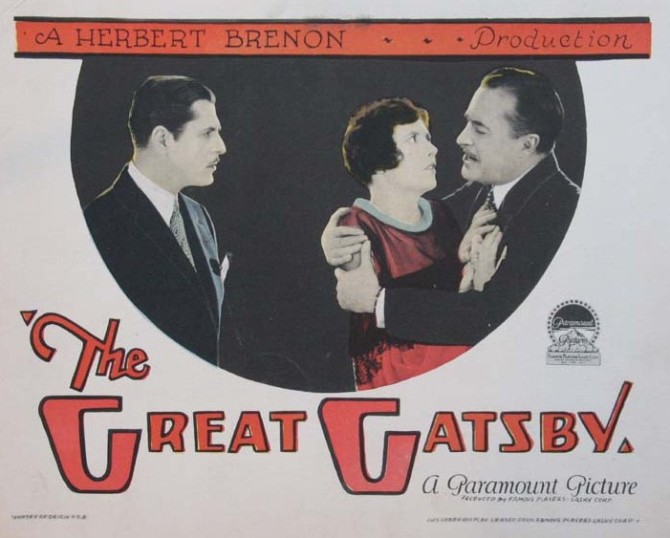 Kvikmyndin sem týndist: The Great Gatsby frá 1926