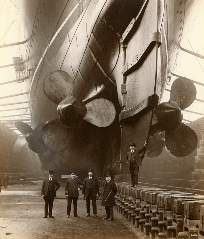RMS Mauretania árið 1909