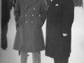 Bjarni Benediktsson og Dwight Eisenhower hershöfðingi.