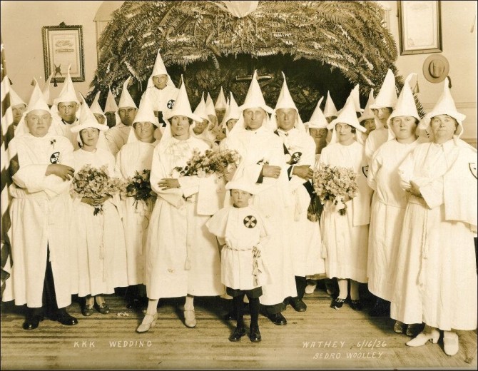 Brúðkaup hjá Ku Klux Klan