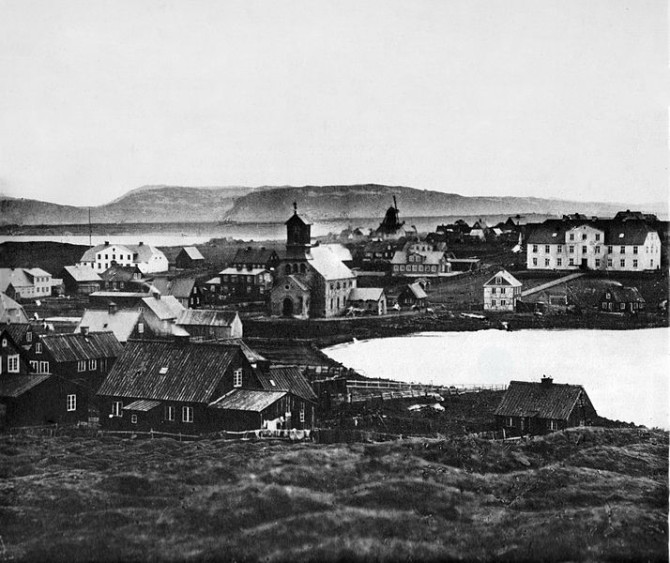 Reykjavík í kringum 1870