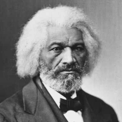 Draugur Frederick Douglass birtist í afró-auglýsingu