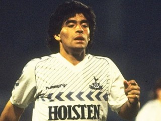 Þegar Diego Maradona lék fyrir Tottenham