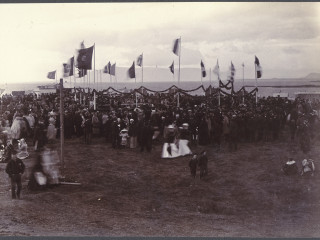 „Golíatar og dvergar“ á Þjóðhátíð í Reykjavík, 1898