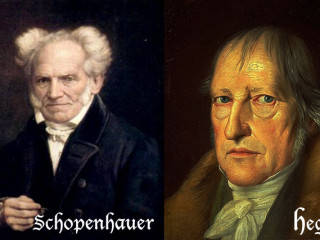 Schopenhauer um Hegel: „Klaufskur og viðurstyggilegur svindlari og illmenni“