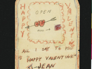 Valentínusarkort Kerouac til móður sinnar