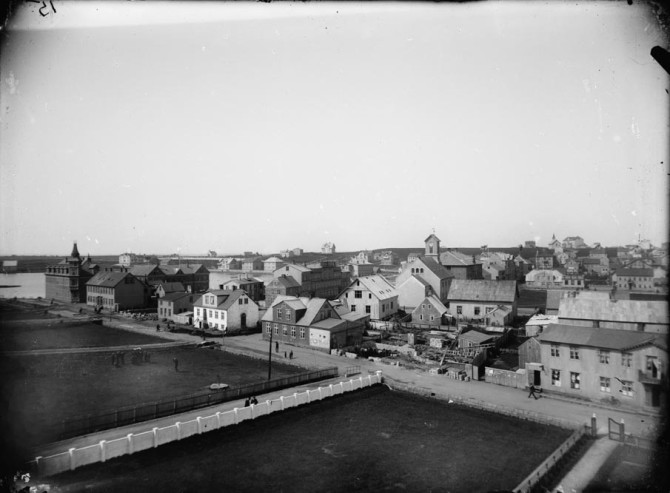 Lækjargata, ca. 1906