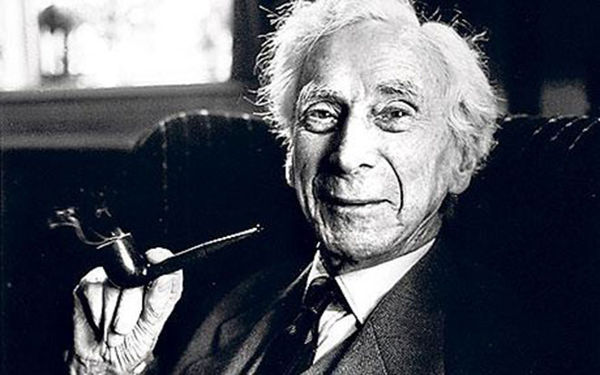 Bertrand Russell: ,,Reykingar björguðu lífi mínu.“
