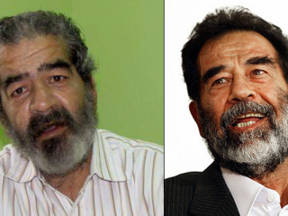 Klámmyndagengi ofsækja tvífara Saddams Husseins