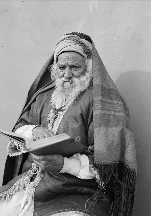 Jemenskur rabbíni í Jerúsalem